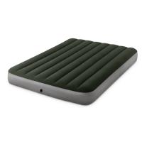 Матрас флокированный DURA-BEAM PRESTIGE DOWNY AIRBED 137х191х25см с насосом на батарейках INTEX 64778