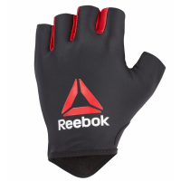 Перчатки для фитнеса Reebok RAGB-13513 (черный/красный), размер S